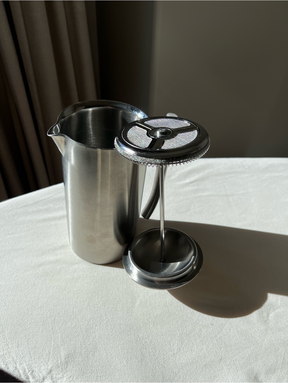Frieling Brushed Stainless Steel French Press Coffee Maker 36oz - Picture 6 of 8